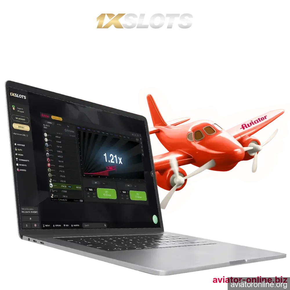Immerse yourself in the exciting world of the Aviator game at 1xSlot Casino.