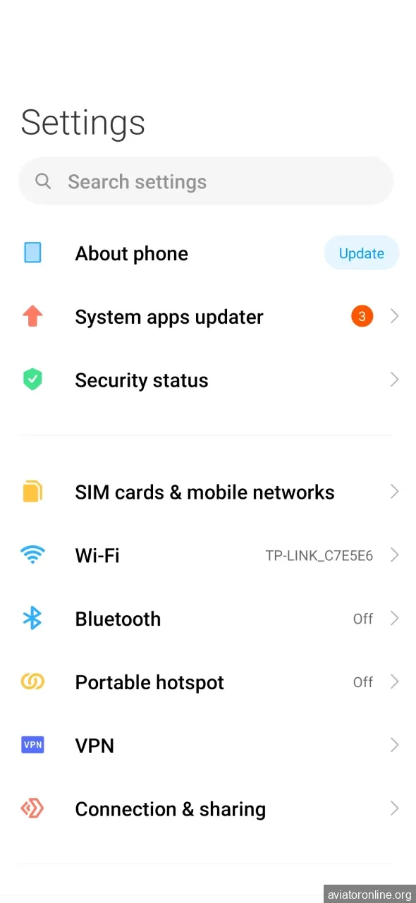 Visit your phone settings to install the BETVIBE app on Android.