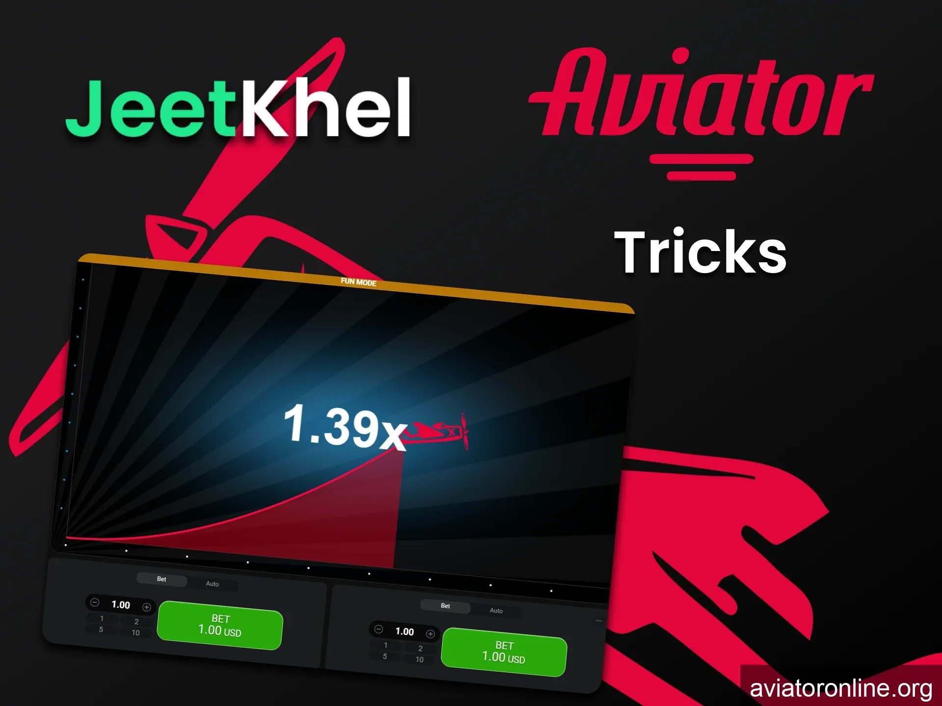 We will provide you with the opportunity to learn the tricks to win Aviator on JeetKhel.