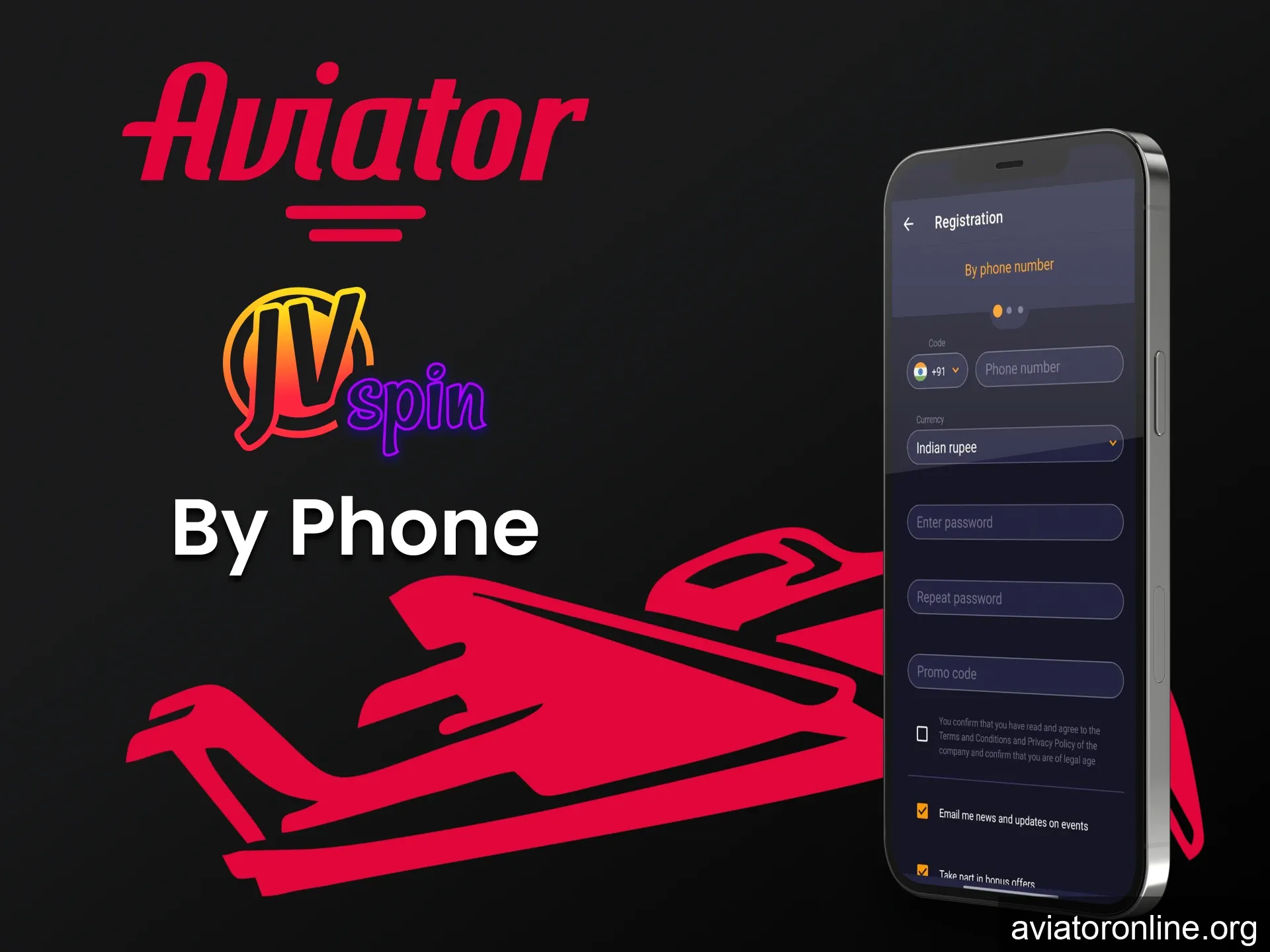 Register for the JV Slot application via phone.