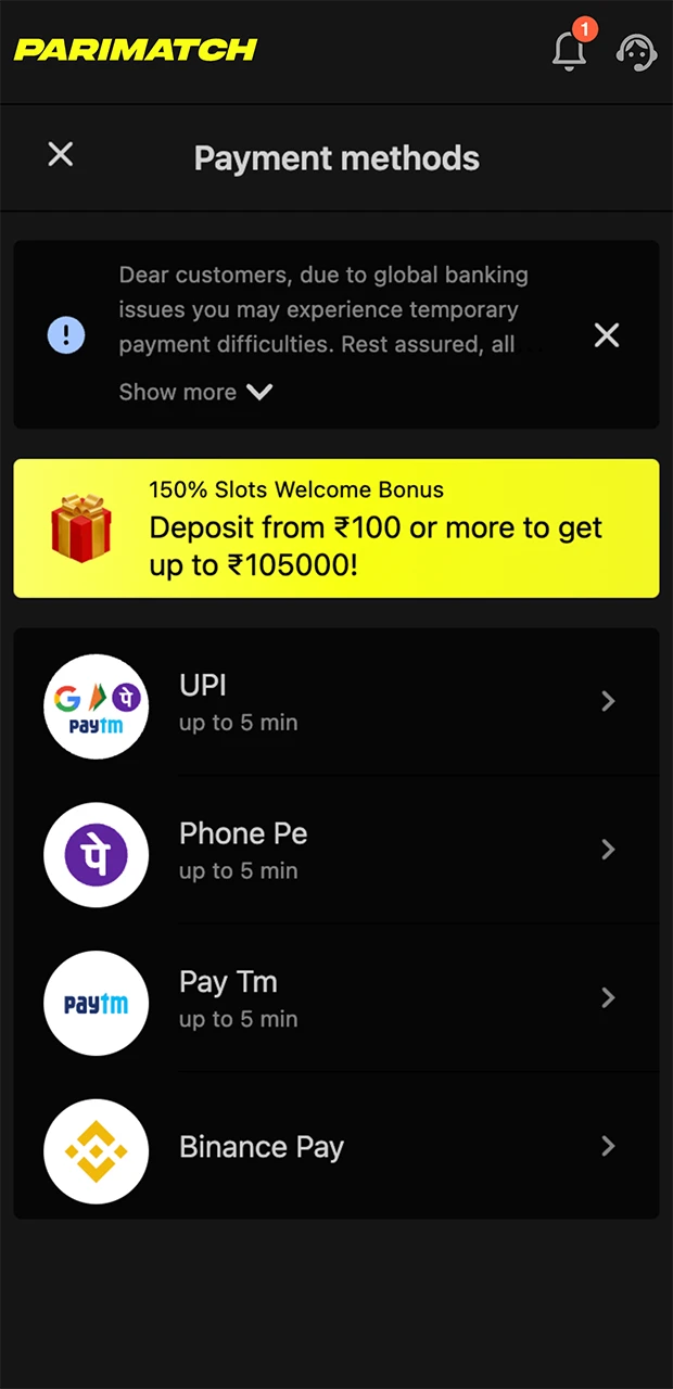 Top up your account to start playing.