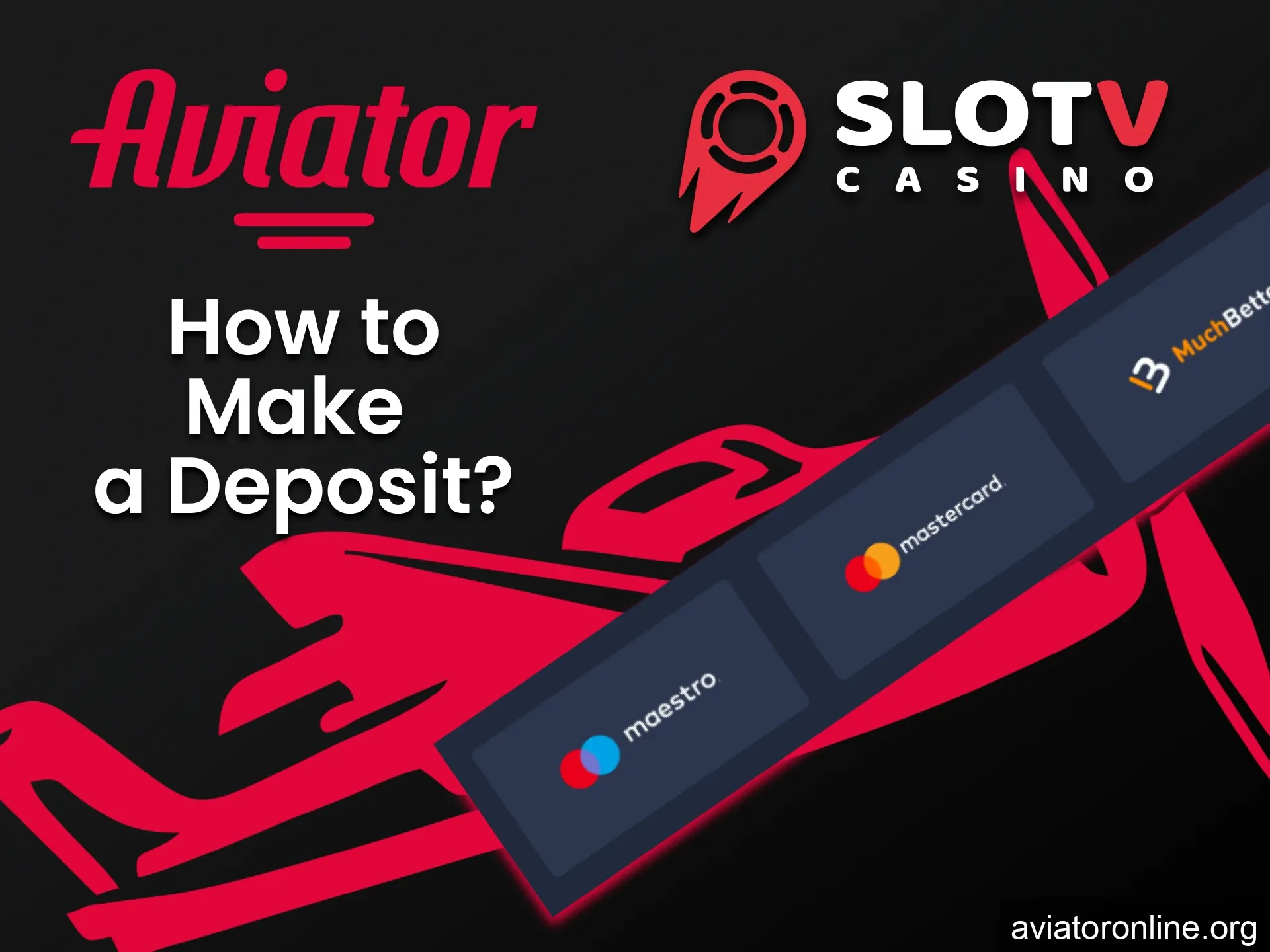 Find out how to fund your funds with SlotV for Aviator.