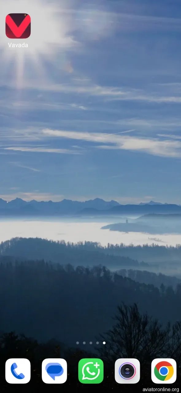 Now you can launch the Vavada application on your Android device.